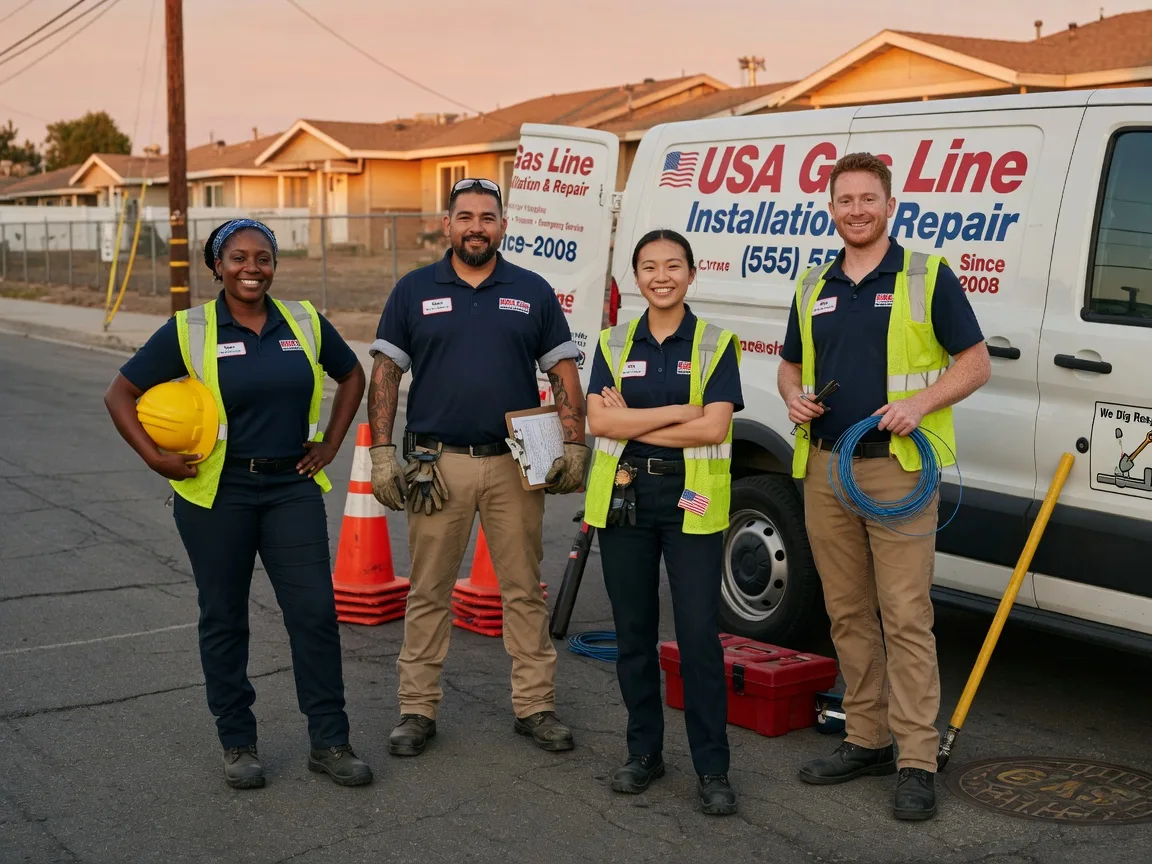 Gas Line Installation company in Robertsville, OH